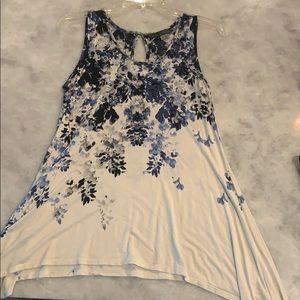 Floral tank top